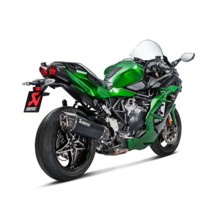 Tłumik AKRAPOVIC ti bl ninja h2 sx