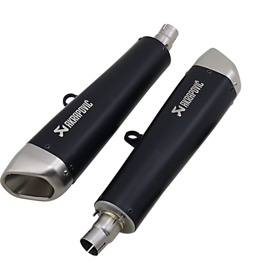 Tłumik AKRAPOVIC ti bk spd twin