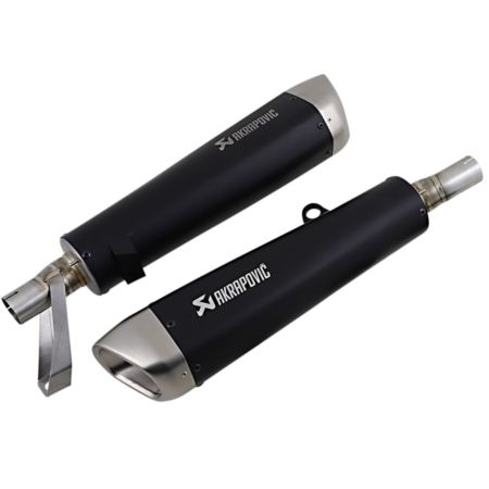 Tłumik AKRAPOVIC ti bk str twin