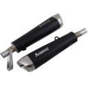 Tłumik AKRAPOVIC ti bk str twin