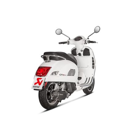 Tłumik AKRAPOVIC ss/carbon blk gts125