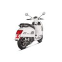 Tłumik AKRAPOVIC ss/carbon blk gts125