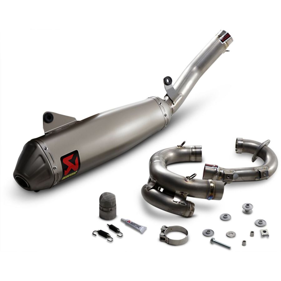 Kompletny układ wydechowy ti yz450f
