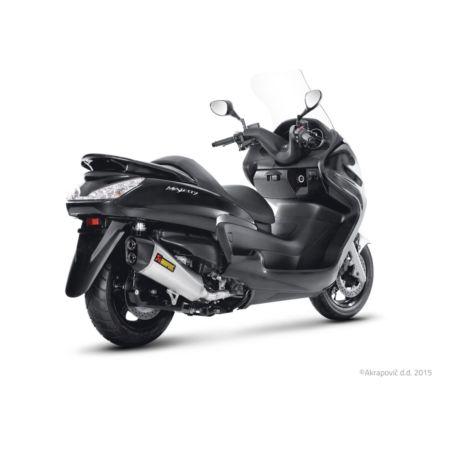 Tłumik AKRAPOVIC ss/carbon x-max 400