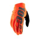 Rękawiczki 100% brisker softSHELL orange S