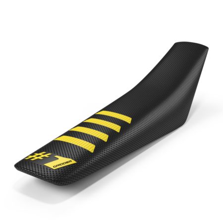 Pokrowiec na siedzenie ONEGRIPPER ribbed blk/yw