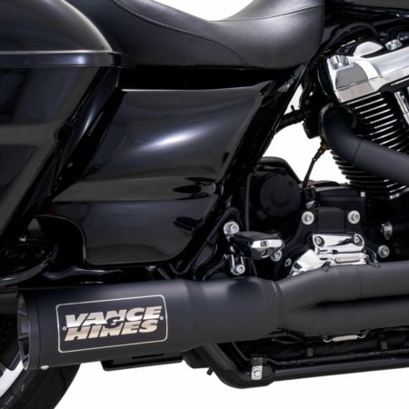 Wydech 2-1 blk.ss.17+fl vance&hines