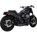 Wydech 2-1 ss blk ho m8 vance&hines