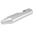 Wydech left heat shield chrome vance&hines