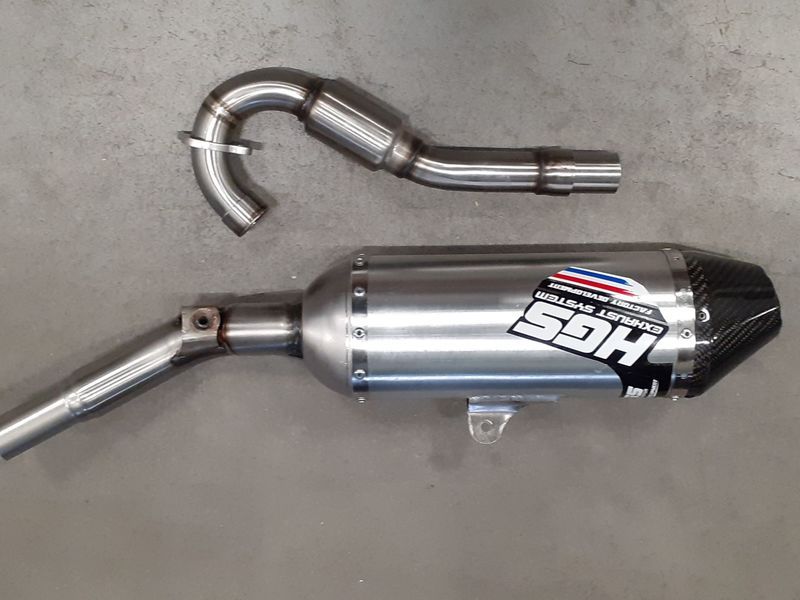 Kompletny układ wydechowy HGS 4T crf150r 04-