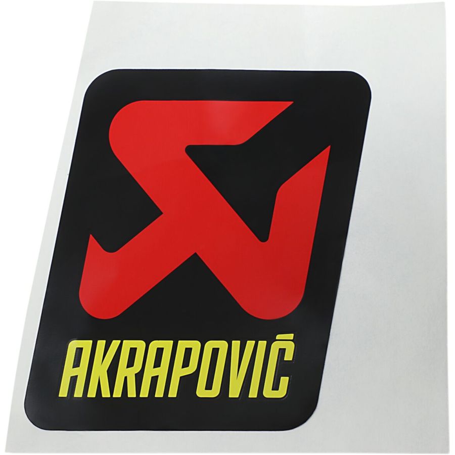 Naklejka AKRAPOVIC logo 85 x 65 mm