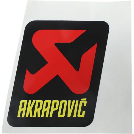 Naklejka AKRAPOVIC logo 85 x 65 mm