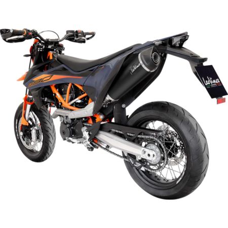 Tłumik LEOVINCE nero slip-on KTM 690 21- ss/c blk