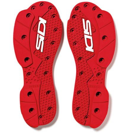 SIDI sms supermoto sole pair red 40-42