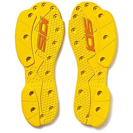 SIDI sms supermoto sole pair yellow 40-42