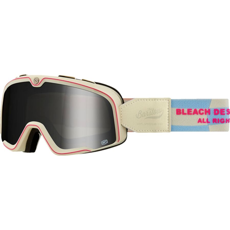 Gogle 100% bartsow bleach dw mr sl