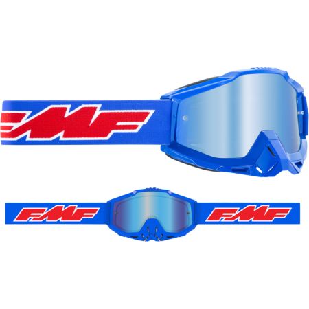 Gogle FMF powerBomb rocket blue mirror blue