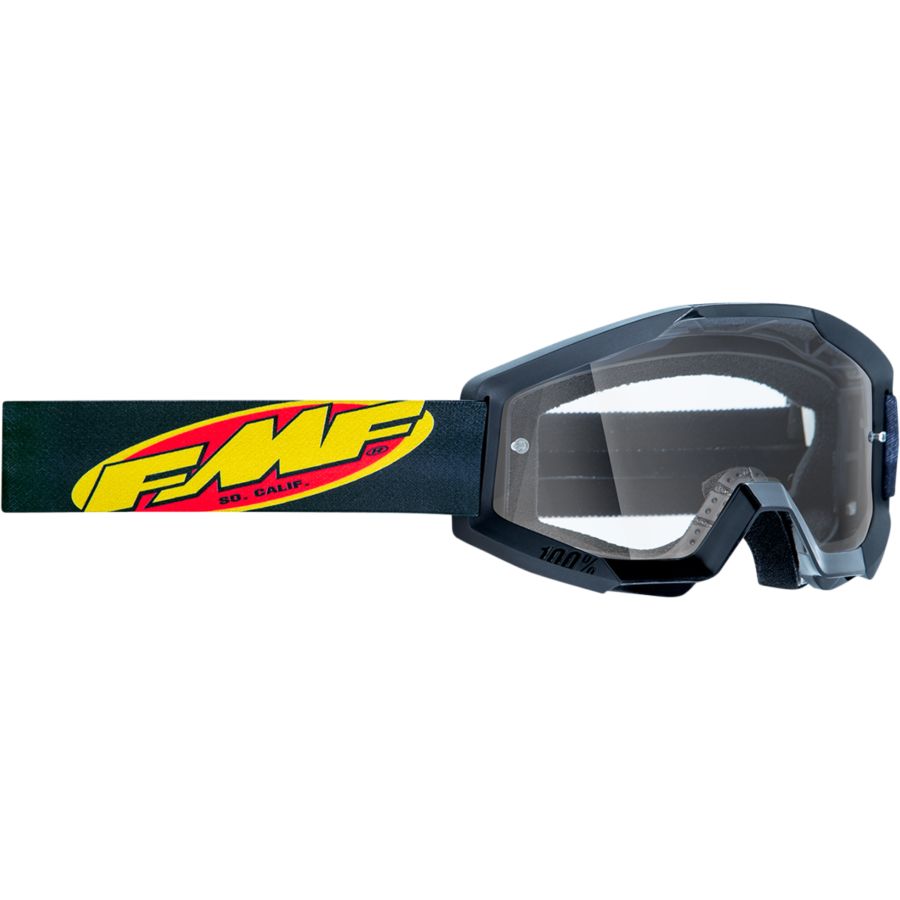 Gogle FMF youth powercore core black clear