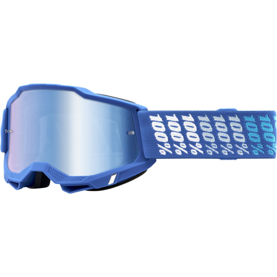 Gogle 100% accuri 2 yarger blue mirror