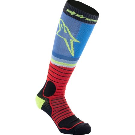 Skarpety ALPINESTARS MX pro blk/gy/blu l