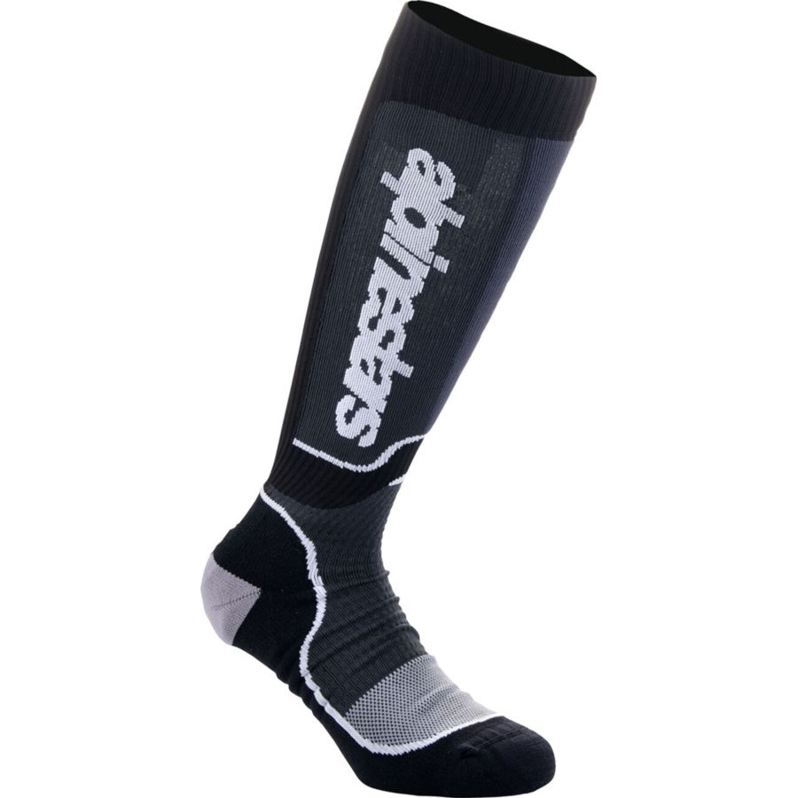 Skarpety ALPINESTARS yth MX+ black/wht