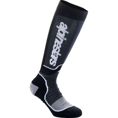 Skarpety ALPINESTARS yth MX+ black/wht