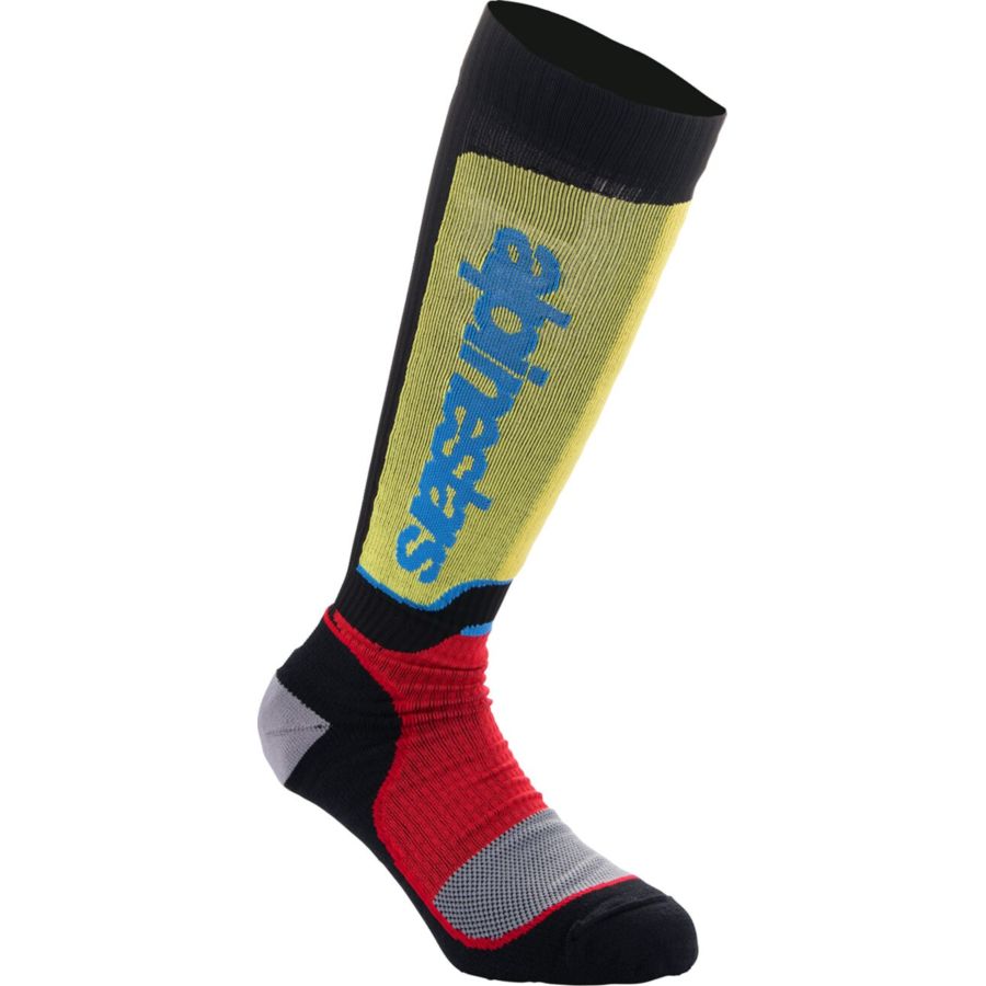 Skarpety ALPINESTARS yth MX+ blk/red/bl