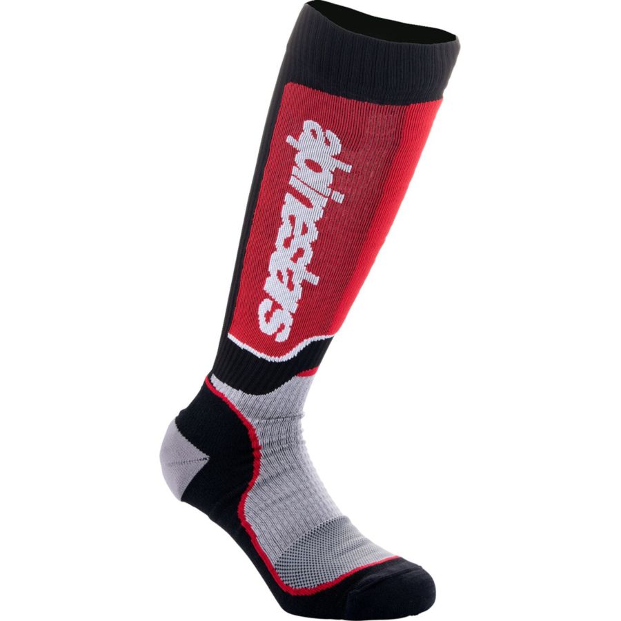 Skarpety ALPINESTARS yth MX+ blk/red/gy Skarpety ALPINESTARS yth MX+ blk/red/gy