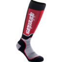 Skarpety ALPINESTARS yth MX+ blk/red/gy