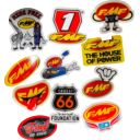 Naklejki FMF decal sticker pack go fast have fun