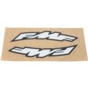 Naklejki FMF decal FMF fender sm black/white