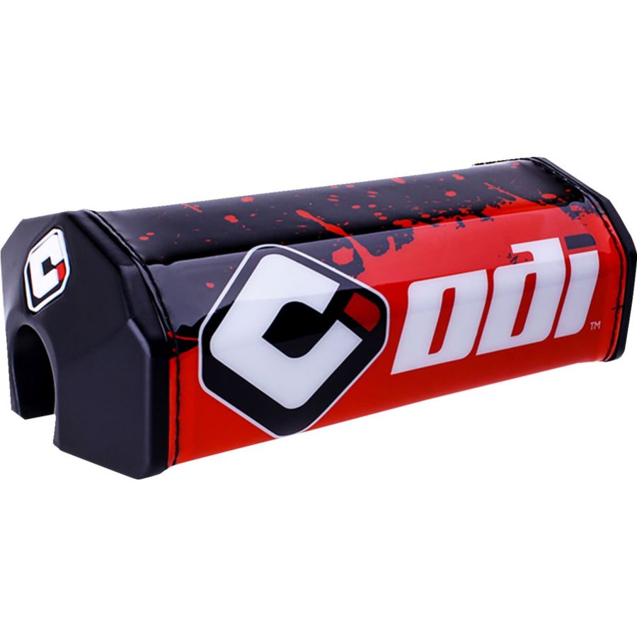Gąbka na kierownicę ODI splatter rd/bk