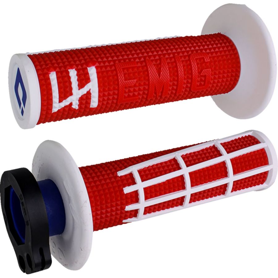 Manetki ODI emig grip 2.0 red/wht