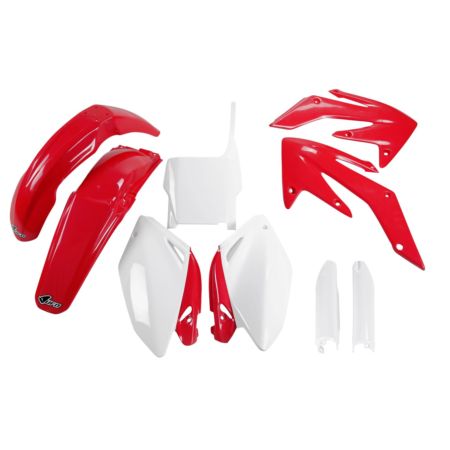 Komplet plastików + osłony teleskopów UFO crf 250r
