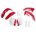 Komplet plastików + osłony teleskopów UFO crf 250r