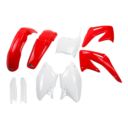 Komplet plastików + osłony teleskopów UFO crf 450r