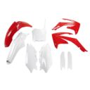 Komplet plastików + osłony teleskopów UFO crf 450r