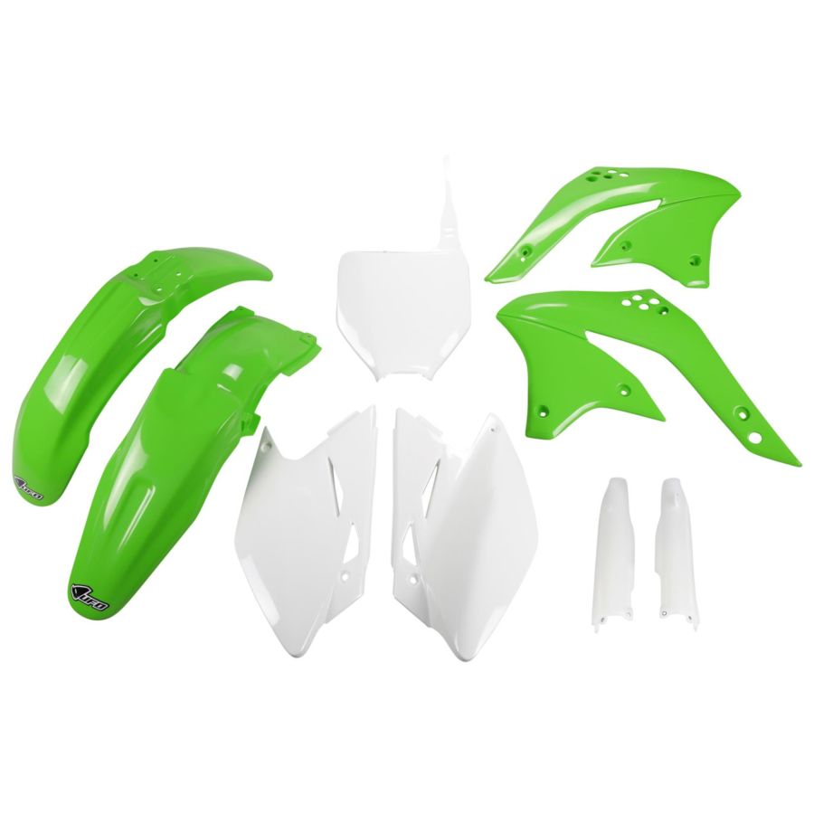 Komplet plastików + osłony teleskopów UFO kxf 450
