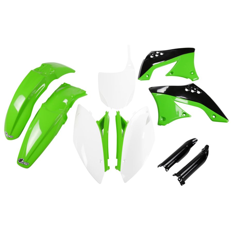 Komplet plastików + osłony teleskopów UFO kxf 450
