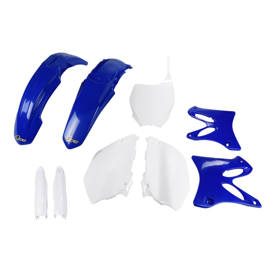 Komplet plastików + osłony teleskopów UFO yz 250 0