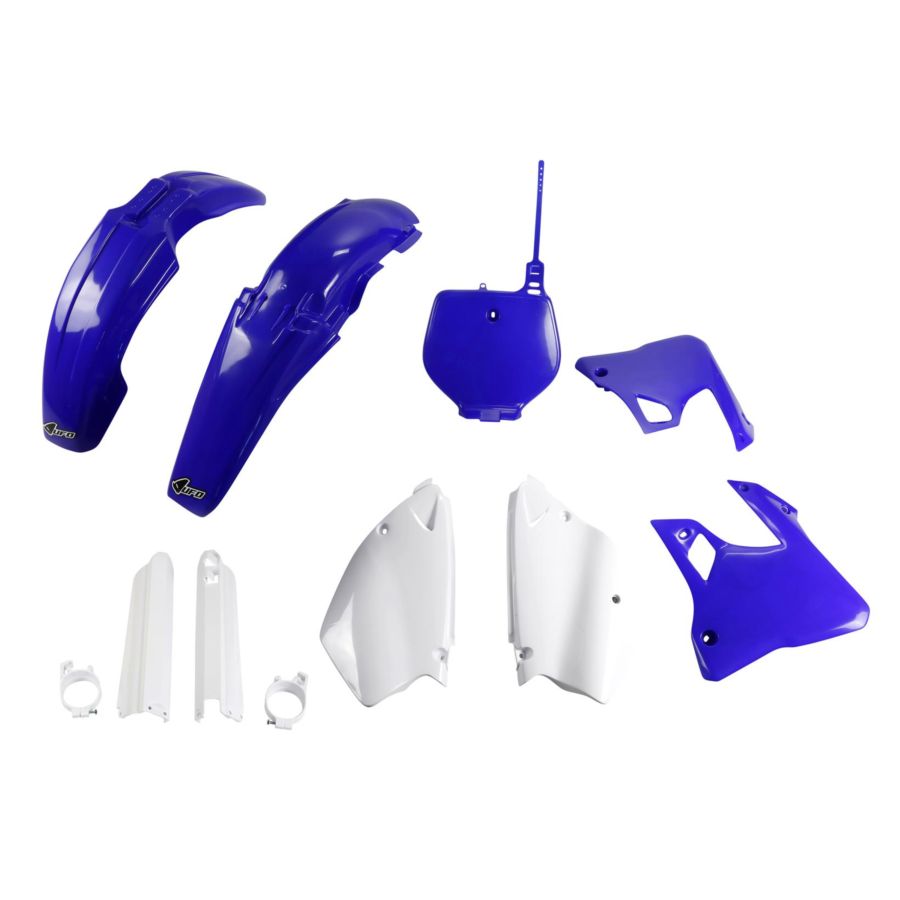 Komplet plastików + osłony teleskopów UFO yz 250 9