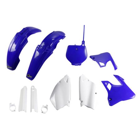 Komplet plastików + osłony teleskopów UFO yz 250 9