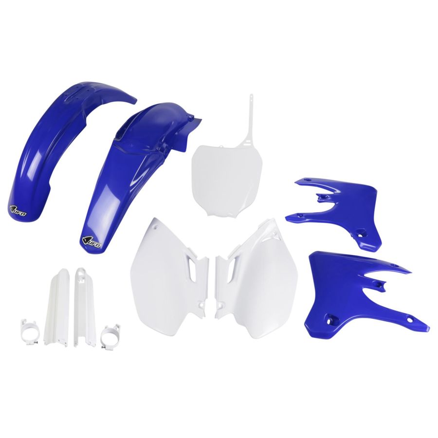 Komplet plastików + osłony teleskopów UFO yzf 450