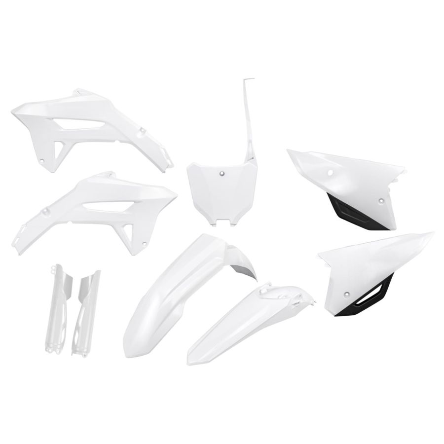 Komplet plastików + osłony teleskopów UFO crf 450r