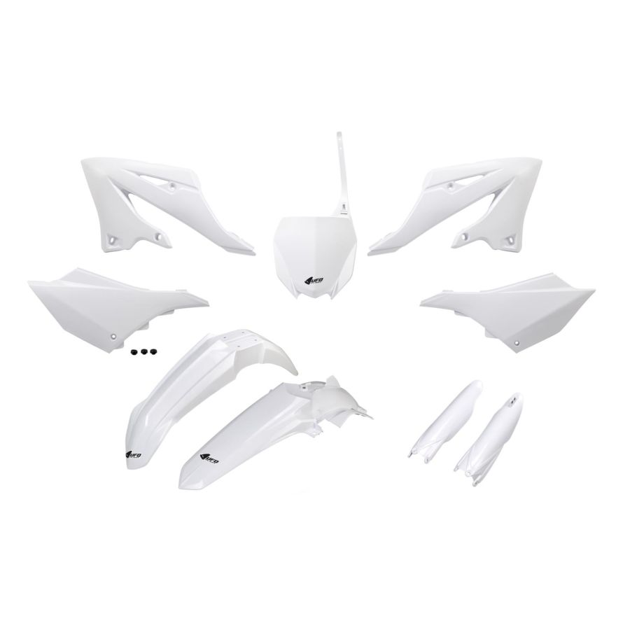 Komplet plastików + osłony teleskopów UFO yz 250 2