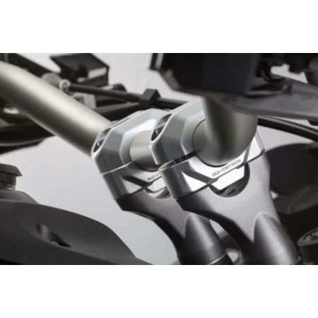 Podstawka belki dla 22 mm srebrna SW MOTECH bar ri