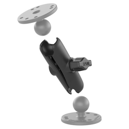 Podwójne ramię gniazda RAM MOUNT 3" do kuli 1".