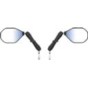 Zestaw lustra tough m10x1,25 odwrócone długie rami