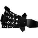 Osłona silnika AXP xtrem HDPE 8mm SHERCO ax1536
