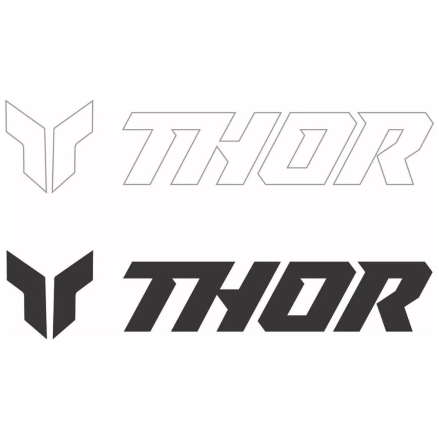 Naklejki THOR 6pk 3in bk whv